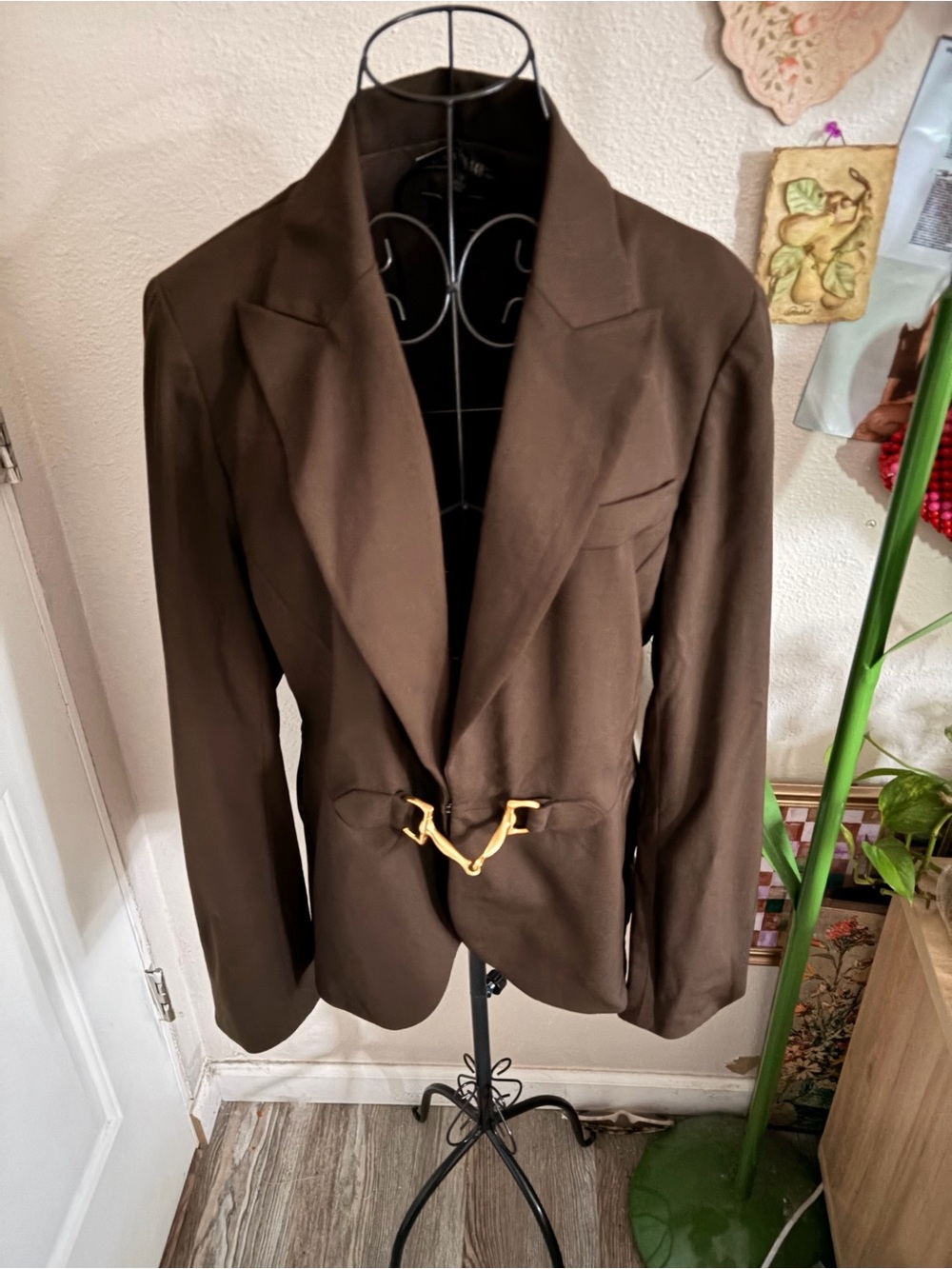 Lafayette 148 Latch Front Blazer 148 10 - Picture 2 of 5